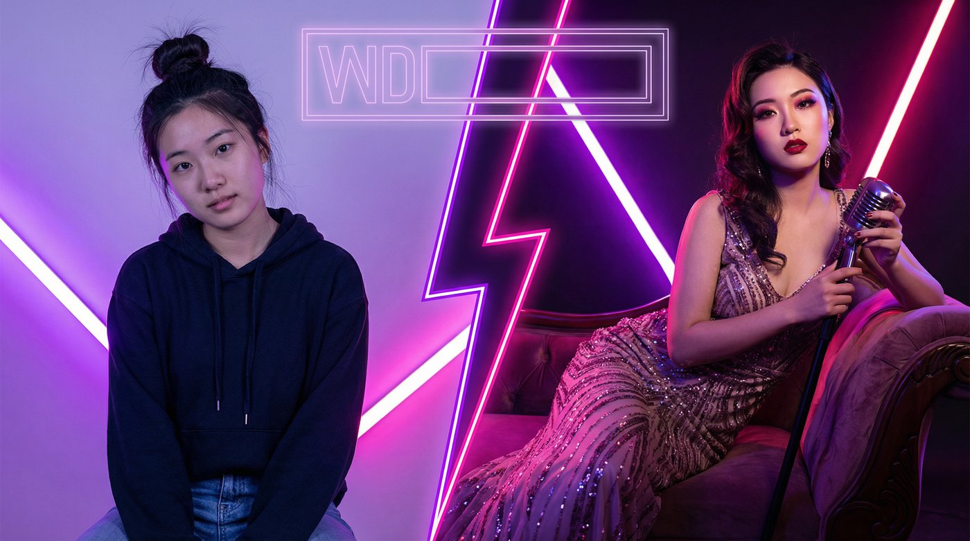 抖音风反差变装视频教程