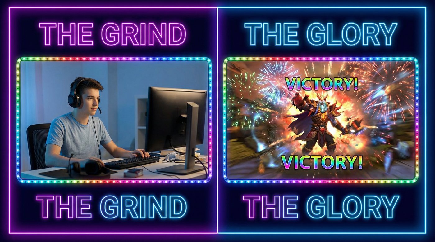 抖音风游戏反差